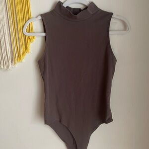 a new day Mock Neck Sleeveless Bodysuit